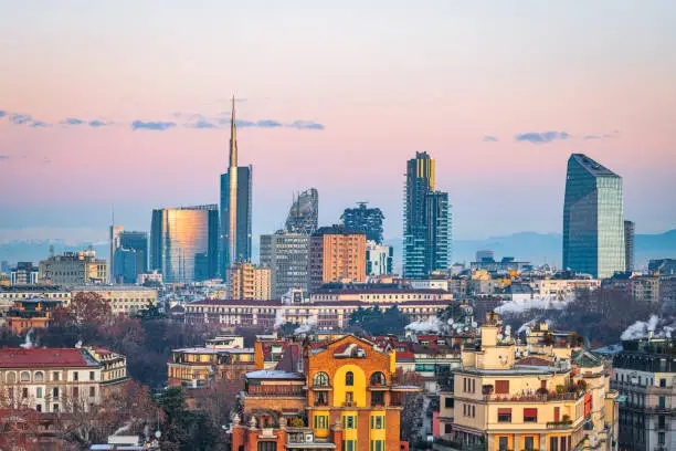 Milan Modern Skyline